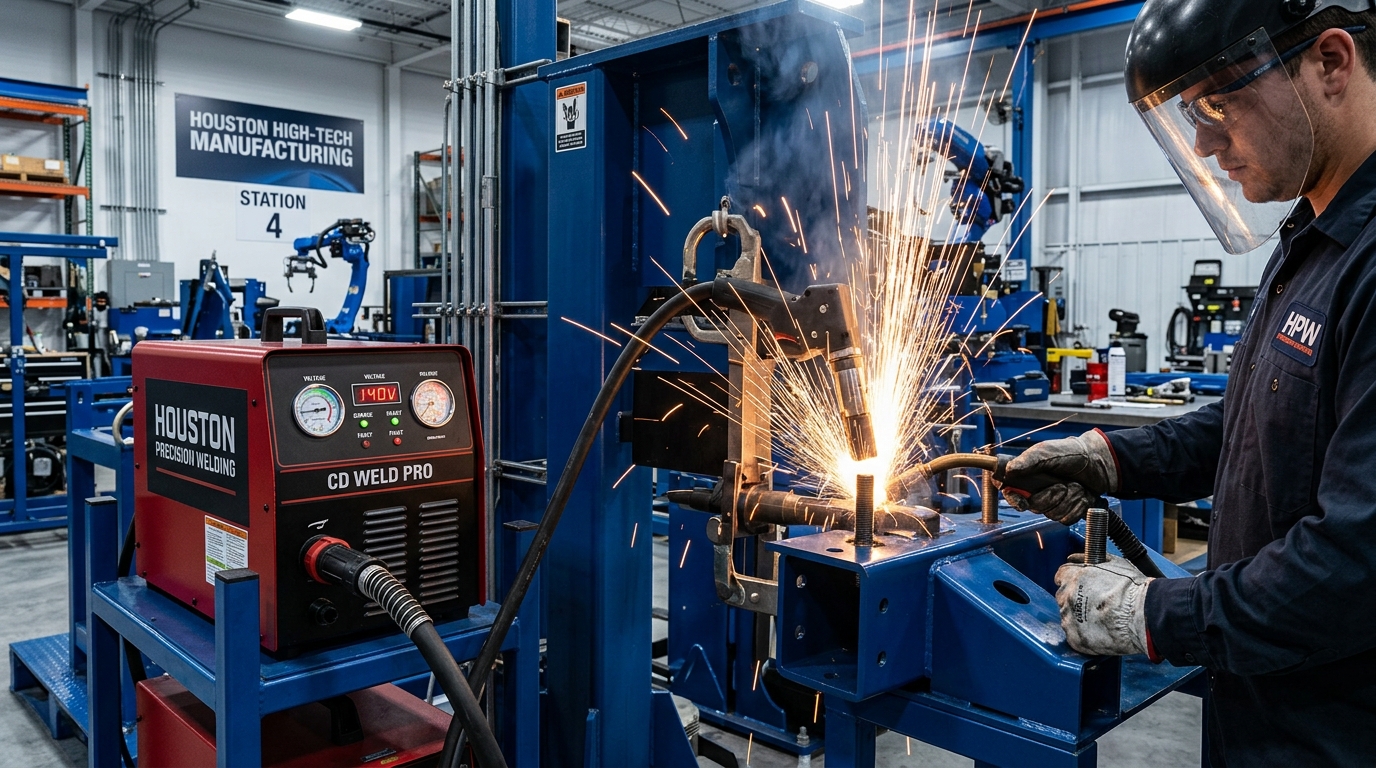 CD Stud Welding Machine Houston